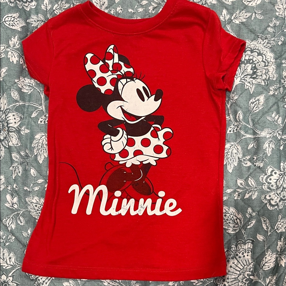 Minnie Mouse Red Kids T-Shirt